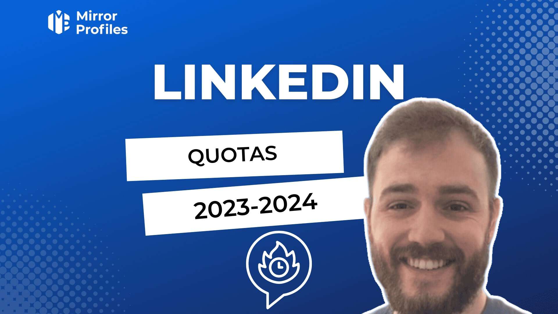 A man with a smile and the words linkedin quotes 2020 - 2024.