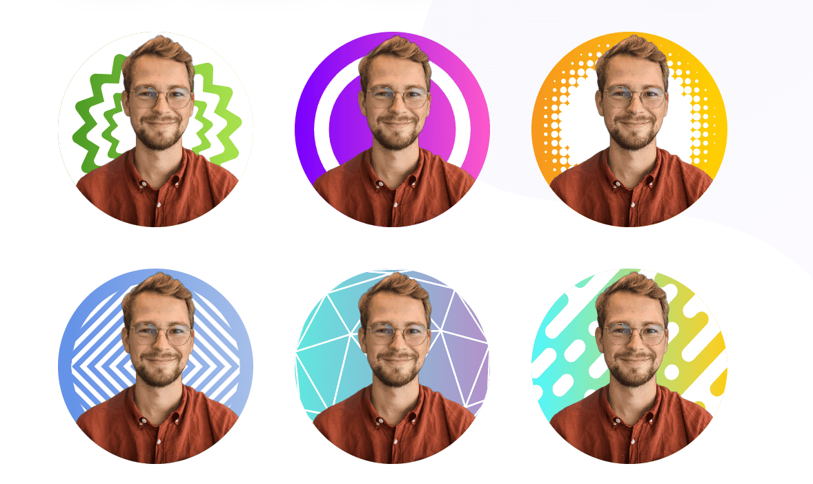 Examples of linkedIn profile photo portraits  