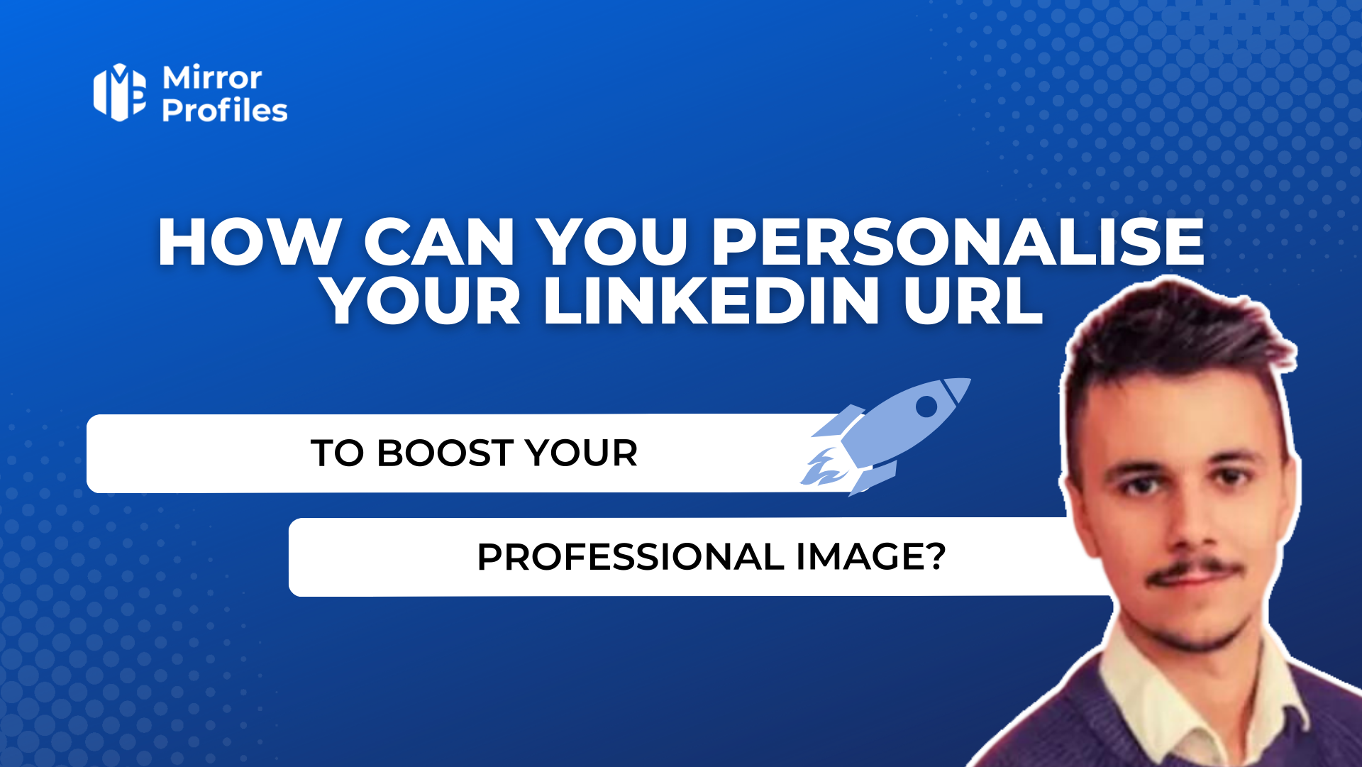 How can you personalise your Linkedin URL to boost your professional image?