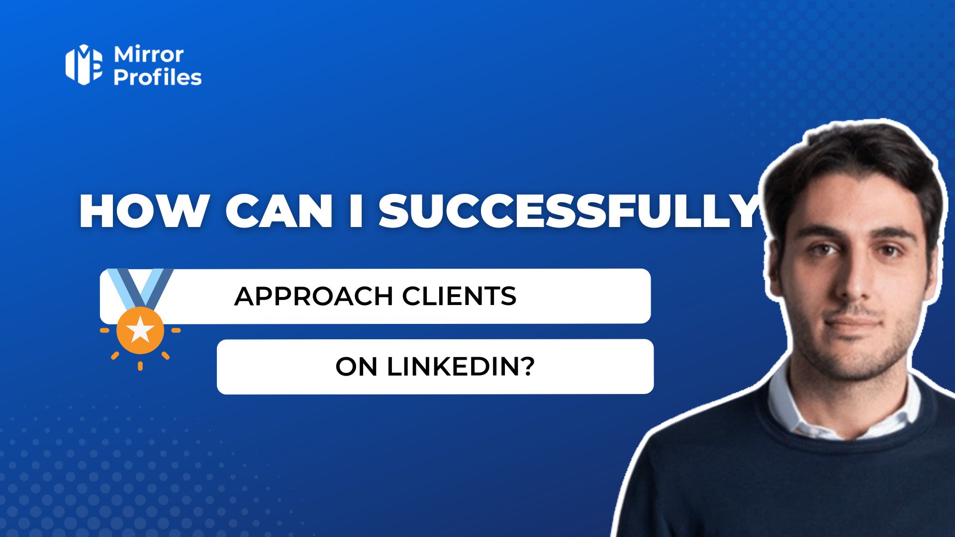 How can I successfully canvass for clients on Linkedin?